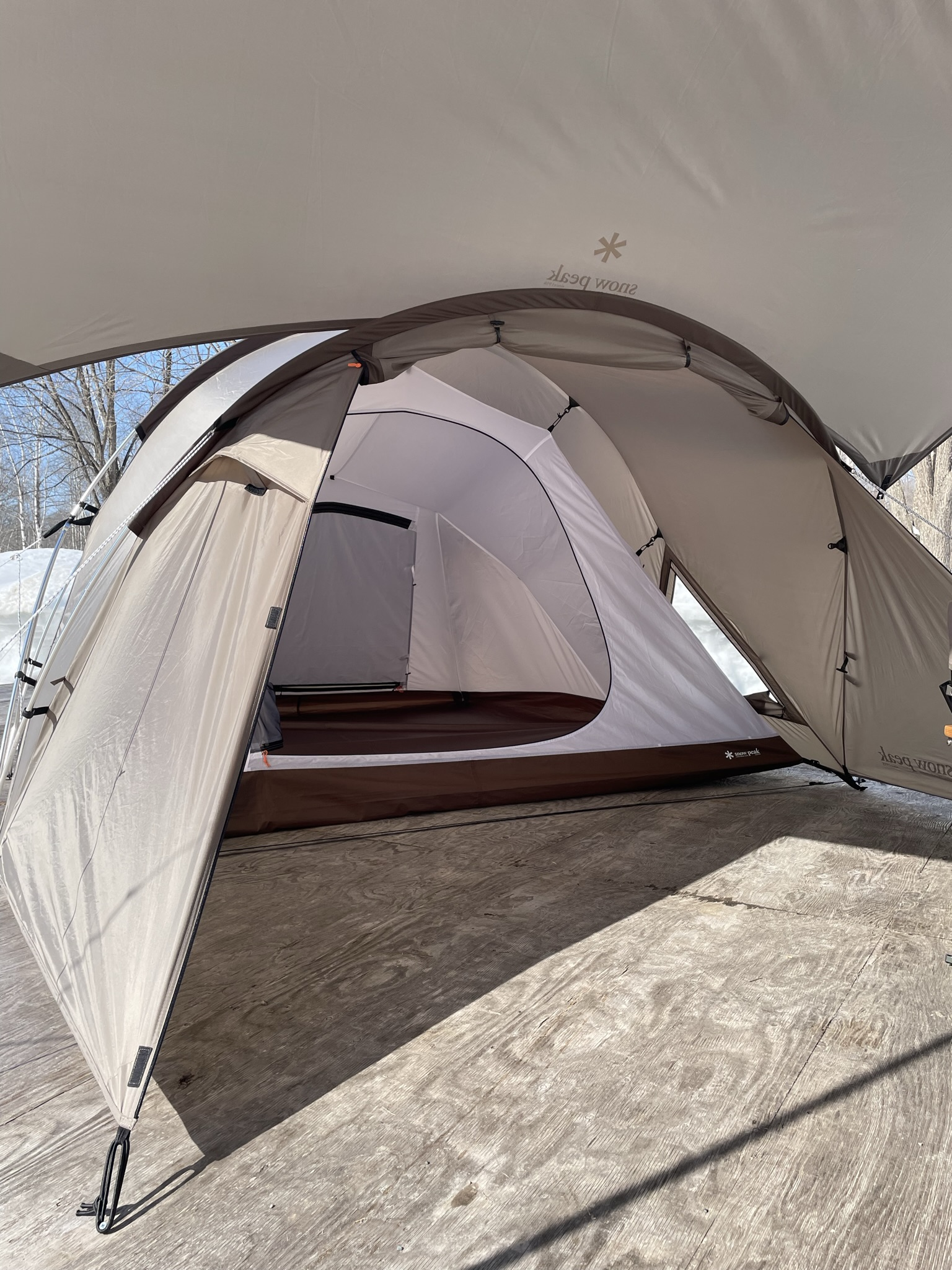 スノーピーク　ランドネストドーム　M 専用インナーマット、グランシート付き 楽天市場】【SALE 40%OFF】スノーピーク ランドネストドームM