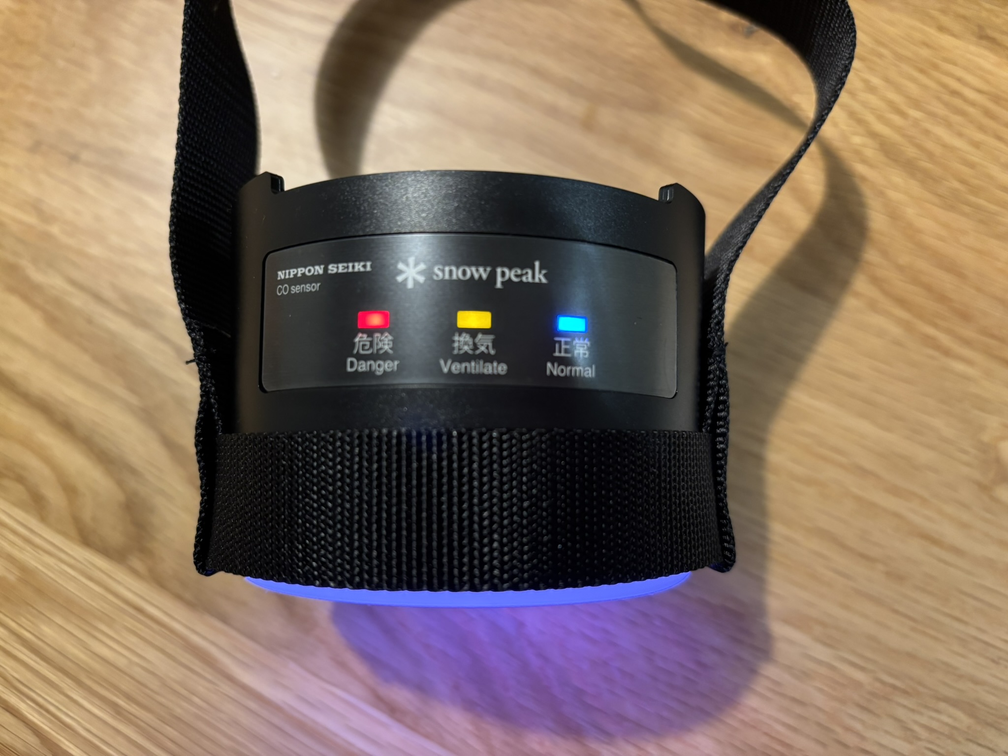 スノーピークの一酸化炭素チェッカーを正直レビュー｜色と音で“即